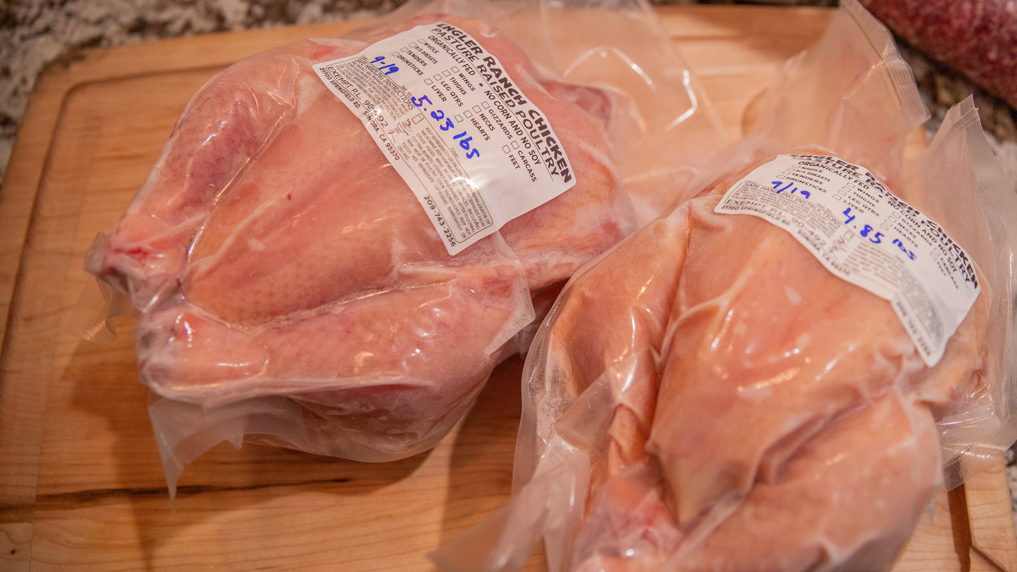 Pastured raised chicken